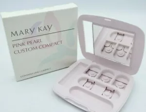 Mary Kay Vintage Pink Pearl Custom Compact Brand New - Picture 1 of 1