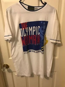 Vintage 1996 Atlanta THE OLYMPIC WOMAN Unisex 96 Shirt USA Hipster Gr. M - Bild 1 von 3