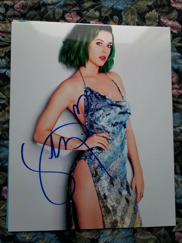 Katy Perry  hand Signed 8x10  Photo Autographed   Singer COA Cover
