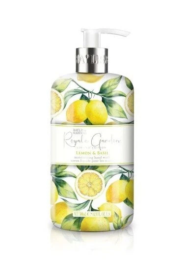 Baylis & Harding Royale Garden Handwäsche Zitrone & Basilikum Flüssigseife 500ml - Bild 1 von 1