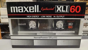 Maxell XLI 60 Typ I epitaktisches leeres Audiokassettenband - Hergestellt in Japan - Neu - Bild 1 von 2
