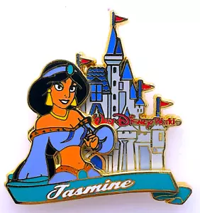 2005 - Alfiler comercial Disney - Jasmine de Aladdin en Walt Disney World - Imagen 1 de 2