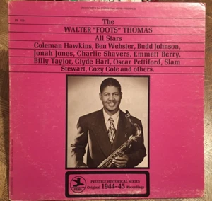 WALTER "FOOTS' THOMAS -The All-Stars ~ PRESTIGE 7584 {nm} w/Webster, Hawk -RARE - Imagen 1 de 5