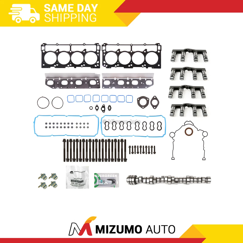 Complete NON MDS Lifters Camshaft  Kit for 09-16 Chrysler Dodge Jeep 5.7L Hemi - Image 1 of 4