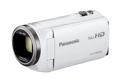 Panasonic HD Video Camera V360MS 16GB HC-V360MS-W White New in Box - Image 1 of 4