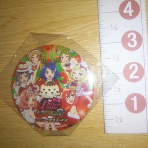 A62764 Pretty Rhythm Rainbow Live/PriPara/Insignia de lata/VIVO en Navidad 2013 - Imagen 1 de 3