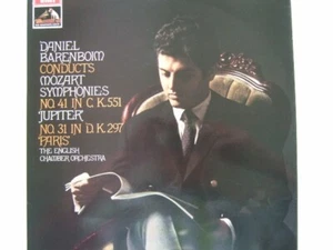 DANIEL BARENBOIM CONDUCTS MOZART SYMPHONIES 41 JUPITER 31 PARIS VINYL LP EMI - Picture 1 of 3