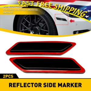 2012-2015 For 320i BMW 328i 335i 328d Front Smoke Side Marker Bumper Reflector - Bild 1 von 19