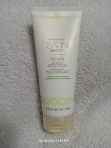 MARY KAY SATIN BODY~INDULGENT SHEA WASH/SHOWER GEL~WHITE TEA AND CITRUS - Picture 1 of 3