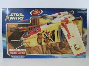 Star Wars Attack of the Clones Republic Gunship Hasbro 2002 (Lot #1) (Pg83E) - Picture 1 of 2