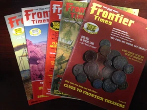 5 Magazine lot, Frontier Times. 1966-71. - Picture 1 of 4