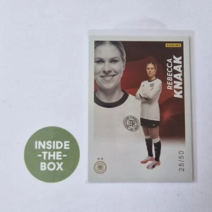 Knaak Panini DFB Frauen 2025 Rebecca Manchester City Base /50 - Picture 1 of 1