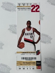 2008 Atlanta Hawks at Portland Trail Blazers Ticket 1/27/08 - Picture 1 of 1