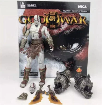 NECA God of War 3 Ultimate KRATOS Action Figure Player Select Sony PlayStation 7 - Image 1 of 4