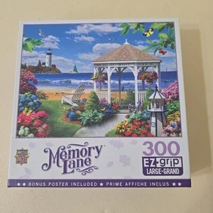 Memory Lane "Oceanside View Puzzle 300 Pieces EZ Grip by Masterpieces" - Picture 1 of 6