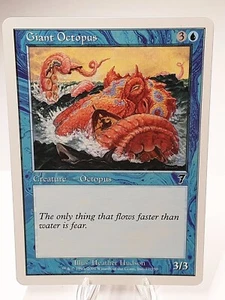 MTG - 7th Edition - Giant Octopus (077/350) - Picture 1 of 2