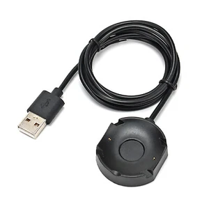 1M USB Charging Cradle Charger Cable For Nokia Withings Steel HR Smart Watch A - Zdjęcie 1 z 12