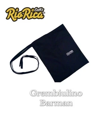GREMBIULE CORTO DAVANTINO BAR CAMERIERE CON TASCHE UNISEX- confezione 2 pezzi - Immagine 1 di 4