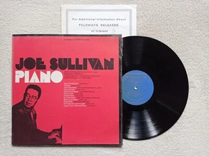 LP 33T JOE SULLIVAN "Piano" FOLKWAYS RECORDS FA 2851 USA 1973 VG+ Inclus liflet- - Imagen 1 de 6