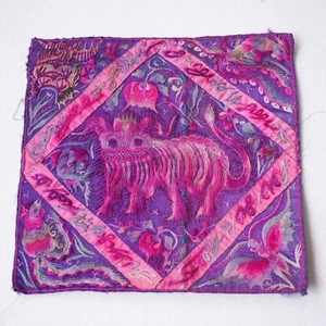 Antique Chinese Tribe Miao Hmong Hand Embroidered Panel Textile / EP124 - Picture 1 of 12