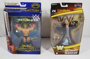 WWE Series 8 & Elite Collection Hall of Fame Ultimate Warrior Action Figures - Picture 1 of 15