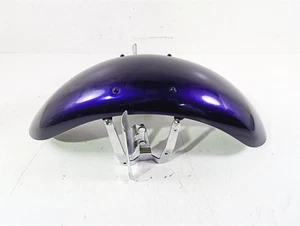 2002 Honda V-Twin VTX1800 C Front Fender Rash & Chrome Mounts 61100-MCH- - Picture 1 of 12