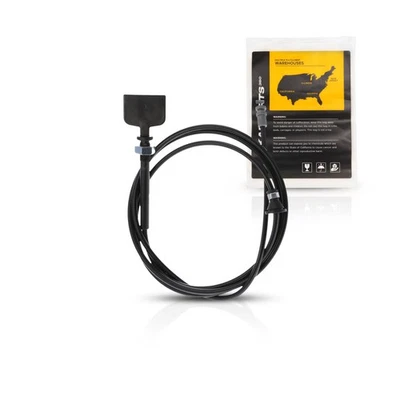 For Ford Focus 2000-2007 Hood Release Cable | Black | Plastic/Metal With Handle Foto 1 de 4