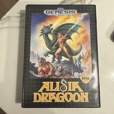 Alisia Dragoon (Sega Genesis, 1992)  CIB GREAT CONDITION Authentic! *tested* - Image 1 of 4