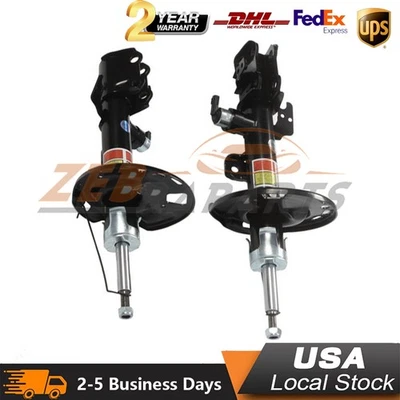 2X Front Shock Absorber For Lexus RX350 RX450h 48510-48440 w/ Electric Sensor - Image 1 of 4
