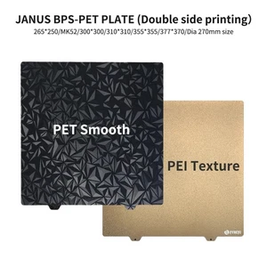 257X257mm Steel Plate Double-Sided PET/PEI For 3D Printer Bulid Plate - Afbeelding 1 van 13
