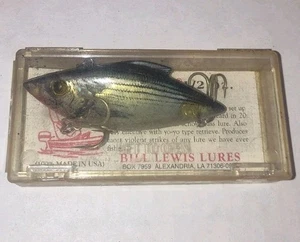 RATTE-L-FALLE, 1/2 OZ MODELL HARTE FARBEN SIL/BLAU/GRAU SCHUPPEN BLAUER RÜCKEN NOS - Bild 1 von 2