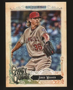 2017 Topps Gypsy Queen  #120 - Jered Weaver - Los Angeles Angels  17-1063 - Picture 1 of 2