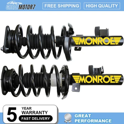 2x Monroe conjunto de mola helicoidal amortecedor dianteiro para Mazda 5 2.3L 2006-2010 - Imagem 1 de 4