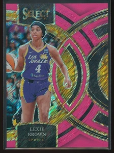 Lexie Brown 2024 Panini Select WNBA Premier Level Pink Shimmer Prizm #200 /3 - Picture 1 of 2