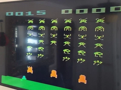 Atari 2600 Space Invaders CX2632 已测试和播放可用 — 第 1/4 张图片