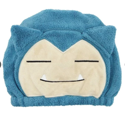 Pokémon Snorlax Microfibra Toalla Gorra Niños Secador de Pelo Sombrero Suave Japón #381 Foto 1 de 2
