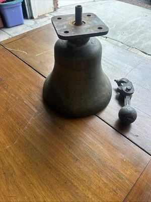 EMD Bronze Railroad Locomotive Bell - Graham White Salem 506 Ringer - Image 1 of 4