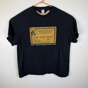 Vintage Jesus Christus Erlösung Express Parodie Herren 2XL 2000er Jahre Y2K Hemd - Bild 1 von 7