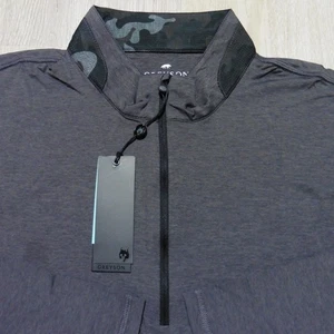 GREYSON Mens 2XL XXL PULLOVER GUIDE SPORT MOCKNECK 1/4 ZIP SHEPHERD CAMO BRRR - Picture 1 of 19