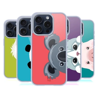 HEAD CASE DESIGNS PEEKING ANIMALS GEL CASE & WALLPAPER FOR APPLE iPHONE PHONES - Image 1 of 4