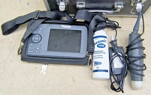 Portable Handheld Veterinary Ultrasound Scanner Vet Pet Cats Dog W/Probe READ - Picture 1 of 7