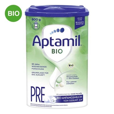 Aptamil Bio Pre Anfangsnahrung Pulver 800g PZN 19292117 - Bild 1 von 4