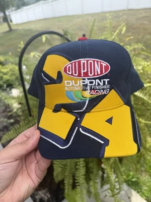 Chase Authentics DuPont Racing Hat Jeff Gordon 24 NASCAR Cap Adjustable - Image 1 of 4
