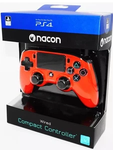 Nacon Wired Compact Controller (ORANGE ) (PS4) (PlayStation 4) - Picture 1 of 1