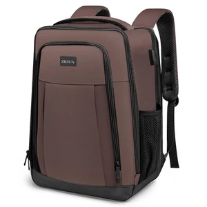 Zaino da Viaggio, Business Antifurto Slim Robusto Zaino per Laptop con USB Ch... - Foto 1 di 6