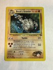 Pokemon Card - Gym Heroes 40/132 - BROCK'S GRAVELER **1st Edition** - NM