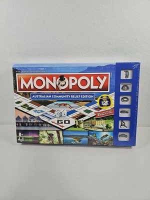 Monopoly - Australian Community Relief Edition Board Game Brand New And Sealed - image 1 of 4