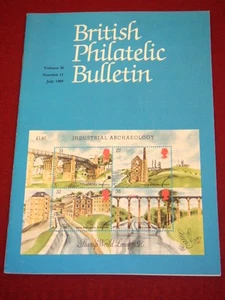 UK PHILATELIC BULLETIN - INDUSTRIAL ARCHAEOLOGY - July 1989 Vol 26 # 11 - Picture 1 of 1