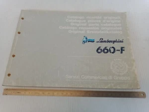 catalogo parti di ricambio originale trattore Lamborghini 1987 660-F 660 F - Foto 1 di 17