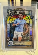 JULIAN ALVAREZ 2022-23 Topps Merlin RENAISSANCE Case Hit SSP MANCHESTER CITY 